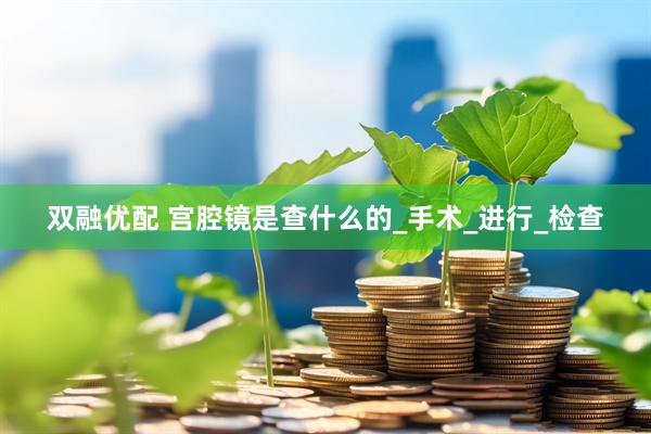 双融优配 宫腔镜是查什么的_手术_进行_检查